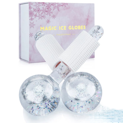 Ice Globes Face Massager, eye-bags & and stress-reliever