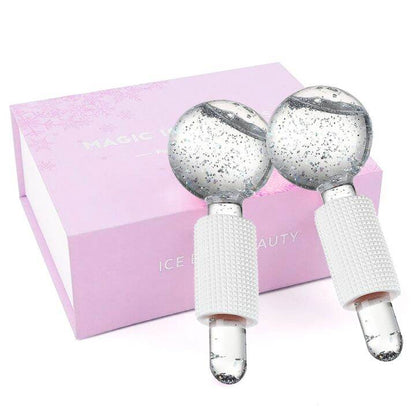 Ice Globes Face Massager, eye-bags & and stress-reliever