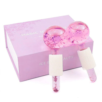 Ice Globes Face Massager, eye-bags & and stress-reliever